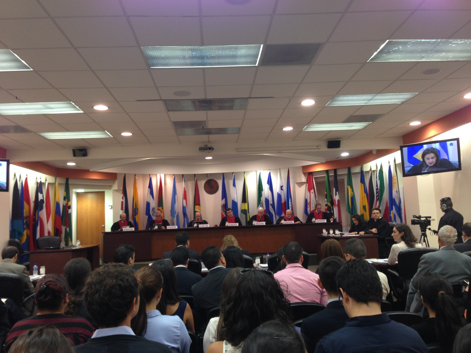 The Inter American Court Of Human Rights In Session
