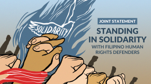 Standing In Solidarity With Filipino Human Rights Defenders