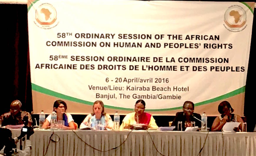 Promoción del PF-PIDESC en la Comisión Africana de 