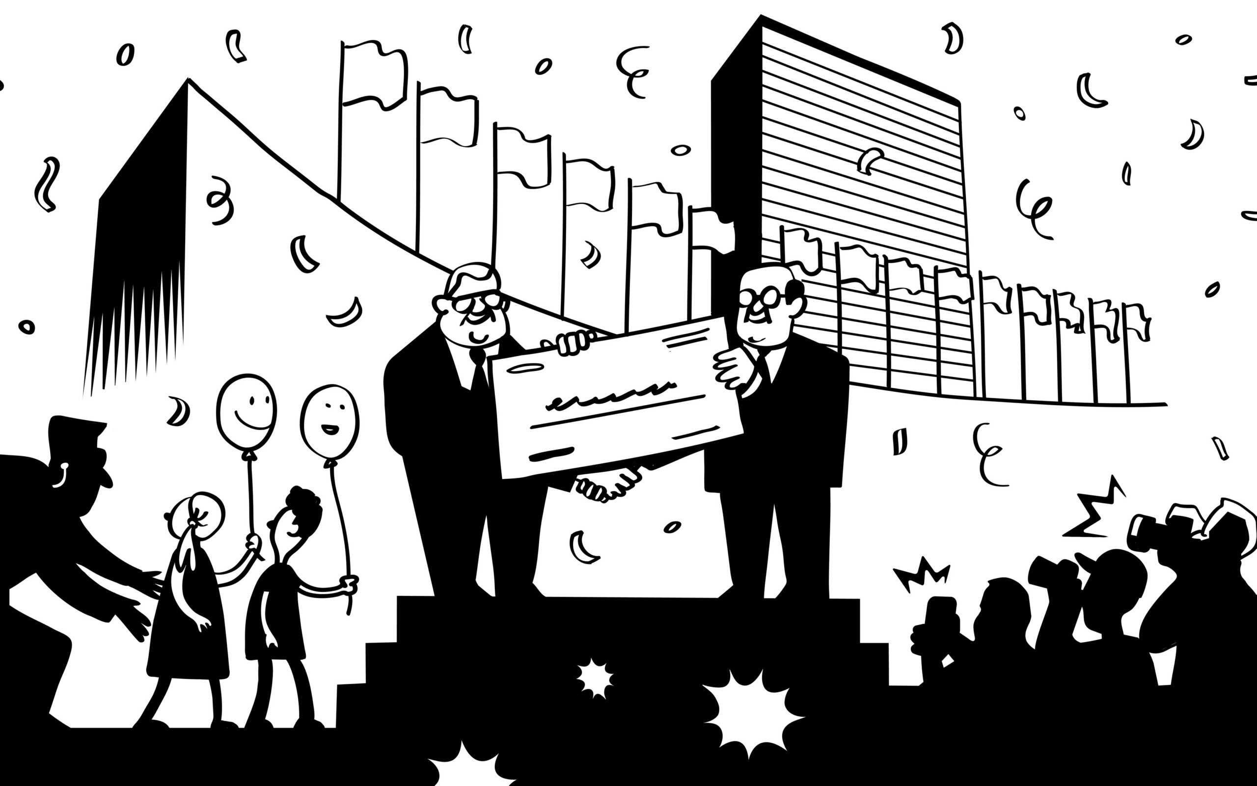 Comic Corporate Capture United Nations