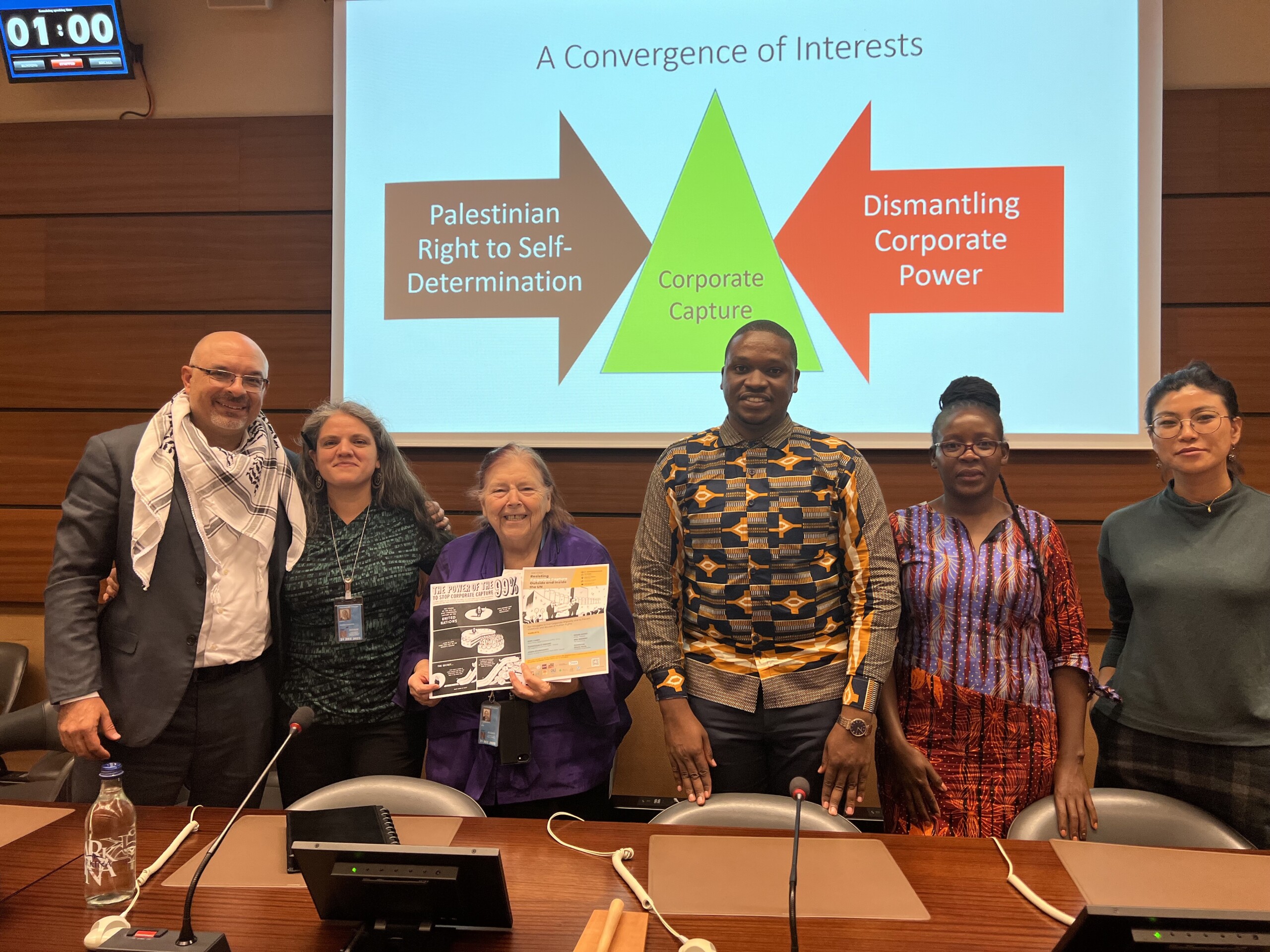 Side event about corporate capture