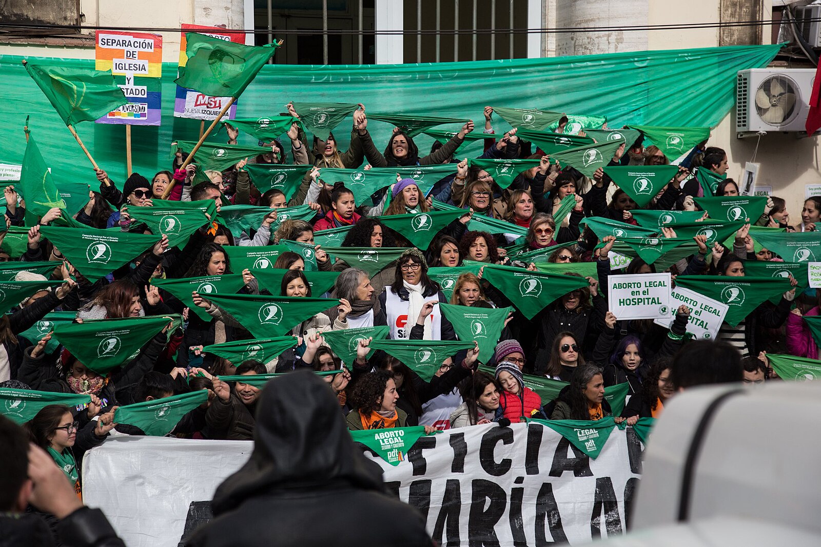 Pañuelazo Por El Derecho Al Aborto Legal, Seguro Y Gratuito Santa Fe Santa Fe Argentina Hospital Iturraspe LaraVa 22